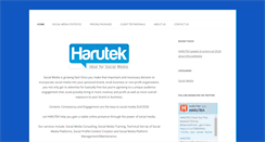 Desktop Screenshot of harutek.com