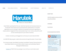 Tablet Screenshot of harutek.com